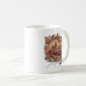 HOGWARTS™ CASTLE Floral Graphic Koffiemok (Voorkant rechts)