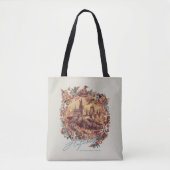 HOGWARTS™ CASTLE Floral Graphic Tote Bag (Voorkant)