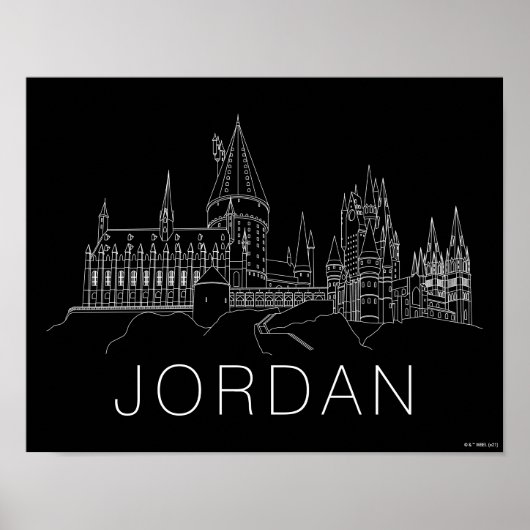 HOGWARTS™ CASTLE POSTER (Voorkant)