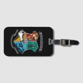 HOGWARTS™ Crosshatched Embleem Bagagelabel (Voorkant (horizontaal))
