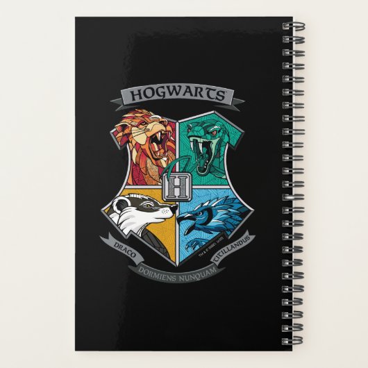 HOGWARTS™ Crosshatched Embleem Planner (Achterkant)