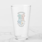 HOGWARTS™ Crosshatched Emblem Glas (Achterkant)