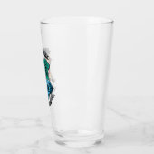 HOGWARTS™ Crosshatched Emblem Glas (Links)