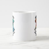 HOGWARTS™ Crosshatched Emblem Grote Koffiekop (Voorkant)