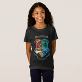 HOGWARTS™ Crosshatched Emblem T-shirt (Voorkant volledig)
