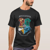 HOGWARTS™ Crosshatched Emblem T-shirt (Voorkant)
