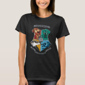 HOGWARTS™ Crosshatched Emblem T-shirt (Voorkant)