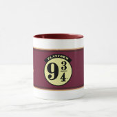 HOGWARTS™ EXPRESS Platform 9 3/4 Banner Mok (Midden)