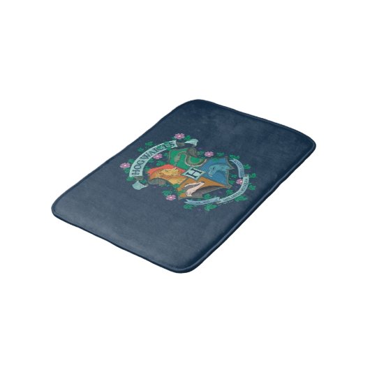 HOGWARTS™ Floral Crest Badmat (Gekanteld)