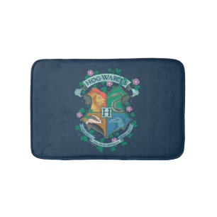 HOGWARTS™ Floral Crest Badmat