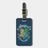 HOGWARTS™ Floral Crest Bagagelabel (Voorkant verticaal)