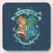 HOGWARTS™ Floral Crest Bier Onderzetter (Voorkant)