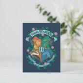 HOGWARTS™ Floral Crest Briefkaart (Staand voorkant)