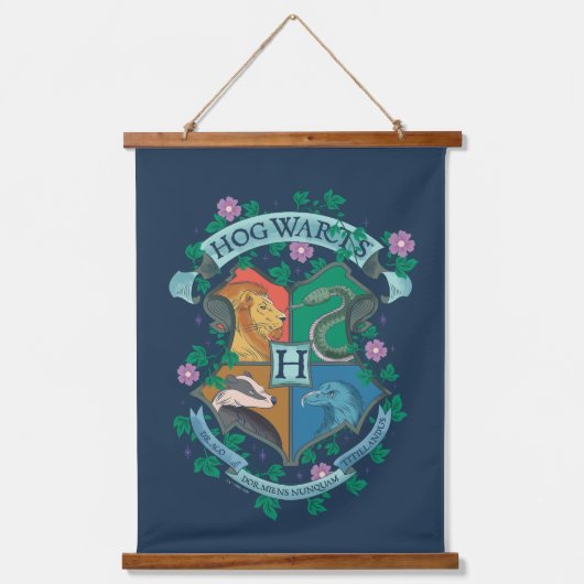 HOGWARTS™ Floral Crest Hangend Wandkleed (Voorkant)