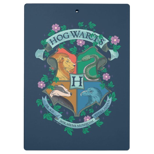 HOGWARTS™ Floral Crest Klembord (Achterkant)