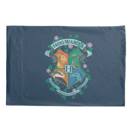 HOGWARTS™ Floral Crest Kussensloop (Achterkant)