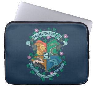 HOGWARTS™ Floral Crest Laptop Sleeve