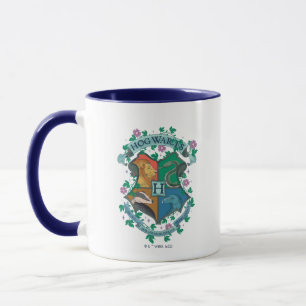 HOGWARTS™ Floral Crest Mok