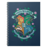 HOGWARTS™ Floral Crest Notitieboek (Voorkant)