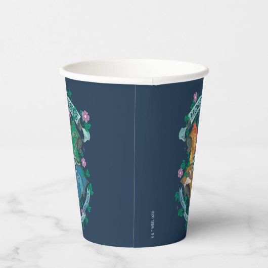HOGWARTS™ Floral Crest Papieren Bekers (Rechts)