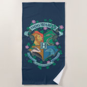 HOGWARTS™ Floral Crest Strandlaken (Voorkant)