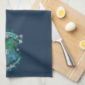 HOGWARTS™ Floral Crest Theedoek (Quarter Fold)