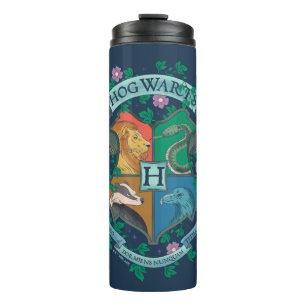 HOGWARTS™ Floral Crest Thermosbeker