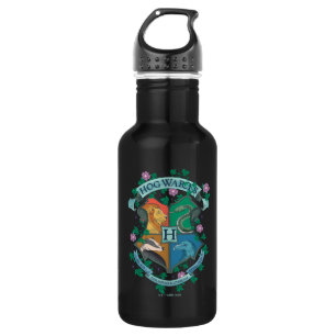 HOGWARTS™ Floral Crest Waterfles