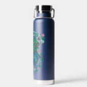 HOGWARTS™ Floral Crest Waterfles (Achterkant)