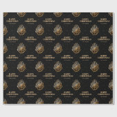 HOGWARTS™ Ghear Golden Crest Custom Cadeaupapier (Vlak)