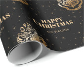 HOGWARTS™ Ghear Golden Crest Custom Cadeaupapier (Rol Hoek)