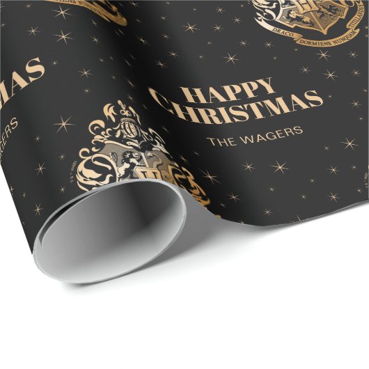 HOGWARTS™ Ghear Golden Crest Custom Cadeaupapier (Rol Hoek)