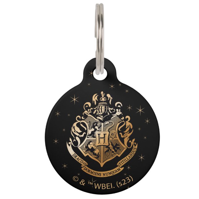 HOGWARTS™ Ghear Golden Crest Huisdierpenning (Voorkant)