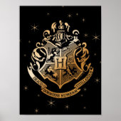 HOGWARTS™ Ghear Golden Crest Poster (Voorkant)