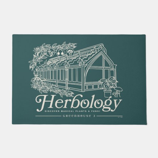 HOGWARTS™ Herbology Greenhouse Deurmat (Voorkant)