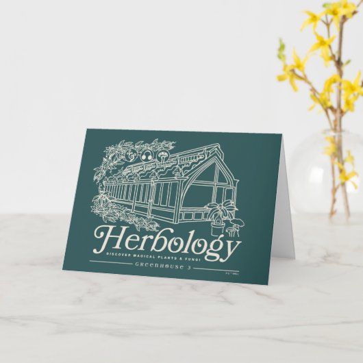 HOGWARTS™ Herbology Greenhouse Kaart (Gele Bloem)