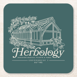 HOGWARTS™ Herbology Greenhouse Kartonnen Onderzetters