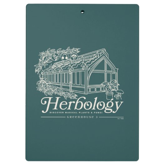HOGWARTS™ Herbology Greenhouse Klembord (Achterkant)