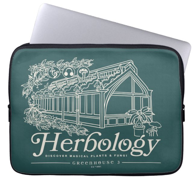 HOGWARTS™ Herbology Greenhouse Laptop Sleeve (Voorkant)