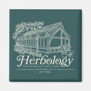 HOGWARTS™ Herbology Greenhouse Magneet