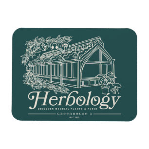 HOGWARTS™ Herbology Greenhouse Magneet