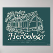 HOGWARTS™ Herbology Greenhouse Poster (Voorkant)