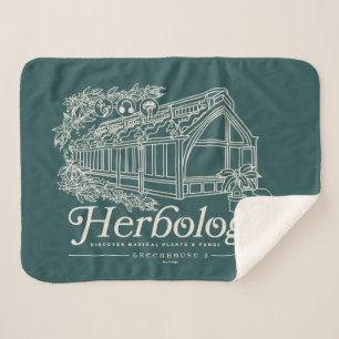 HOGWARTS™ Herbology Greenhouse Sherpa Deken