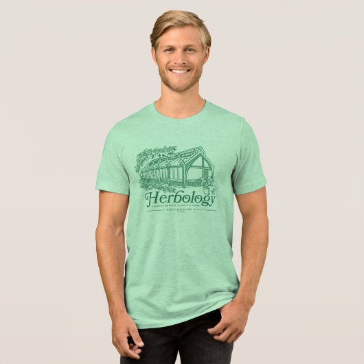 HOGWARTS™ Herbology Greenhouse Tri-Blend Shirt (Voorkant volledig)