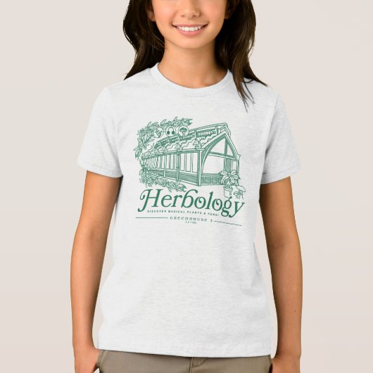 HOGWARTS™ Herbology Greenhouse Tri-Blend Shirt (Voorkant)