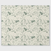 HOGWARTS™ Herbology Magic Pattern Cadeaupapier (Vlak)