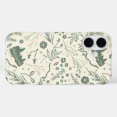 HOGWARTS™ Herbology Magic Pattern Case-Mate iPhone Case (Achterkant (horizontaal))