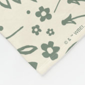 HOGWARTS™ Herbology Magic Pattern Fleece Deken (Hoek)