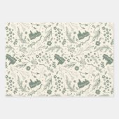 HOGWARTS™ Herbology Magic Pattern Inpakpapier Vel (Voorkant)