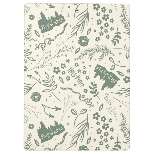 HOGWARTS™ Herbology Magic Pattern Klembord (Achterkant)
